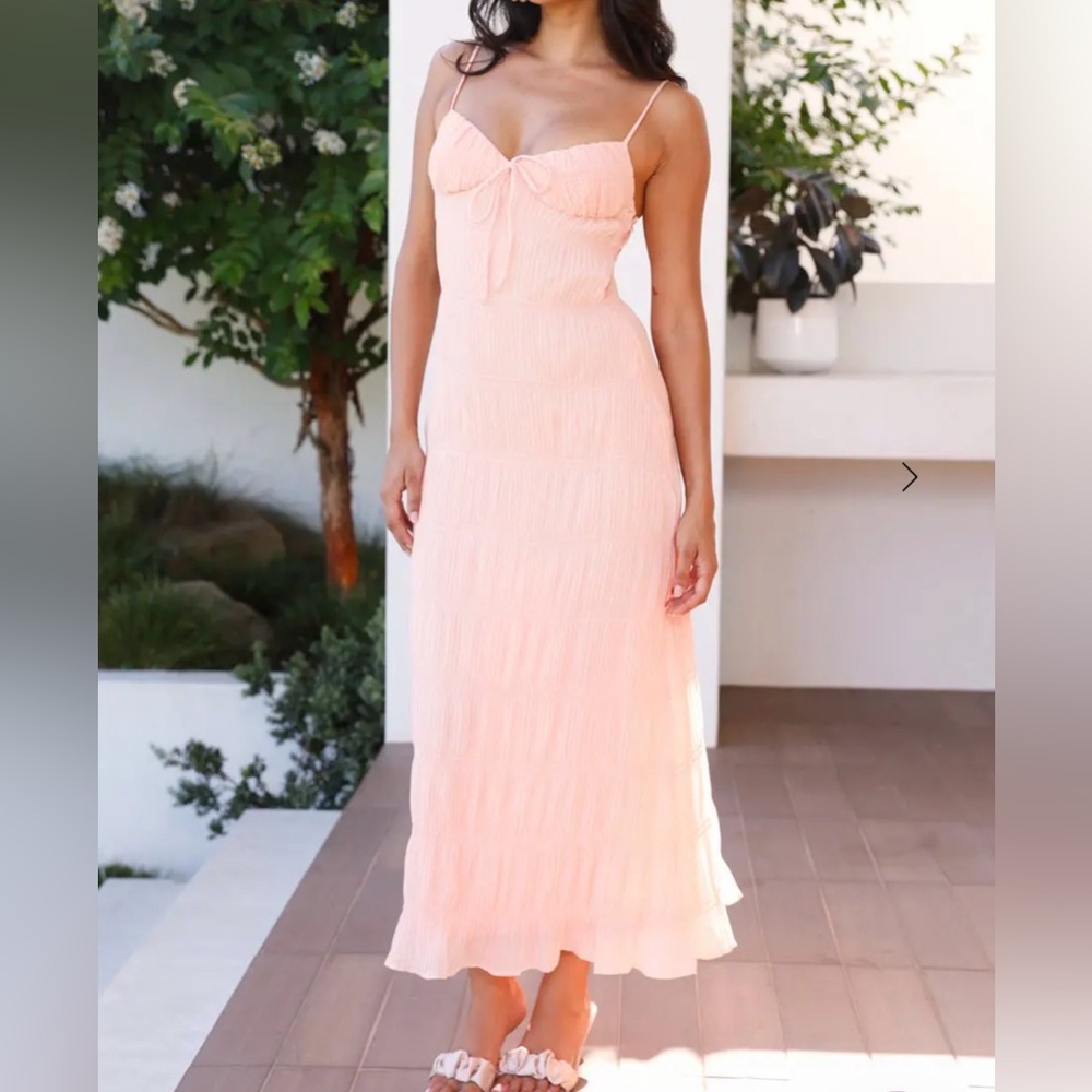 HELLO MOLLY NWT Florida Sunset Maxi Dress Women’s Size Small